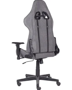 Tuolit<Beliani Pelituoli Kangas Tummanharmaa Warrior