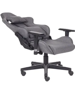 Tuolit<Beliani Pelituoli Kangas Tummanharmaa Warrior