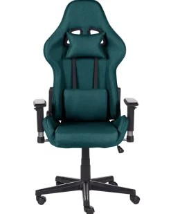 Discount Beliani Pelituoli Kangas Tummanvihrea Warrior