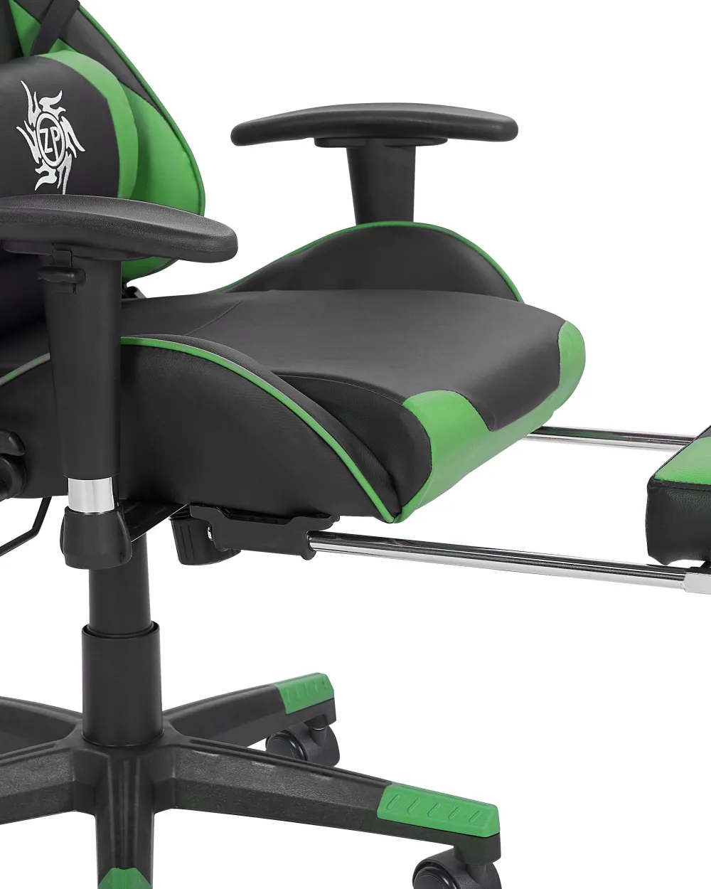 Lastenhuone<Beliani Pelituoli Keinonahka Musta/Vihrea Victory