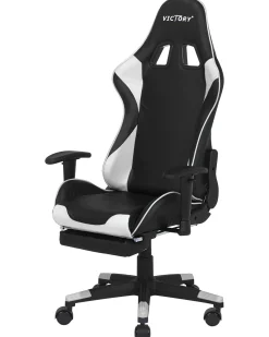 Lastenhuone<Beliani Pelituoli Keinonahka Musta/Valkoinen Victory