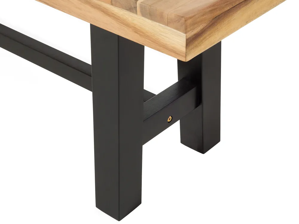 Ulkokalusteet<Beliani Penkki Musta Scania