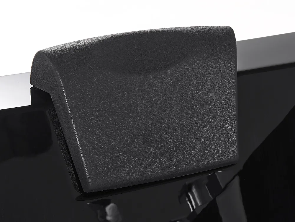 Kylpy- & Poreammeet<Beliani Poreamme Led-Valot Musta 170 X 80 Cm Hawes