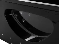 Kylpy- & Poreammeet<Beliani Poreamme Led-Valot Musta 170 X 80 Cm Hawes