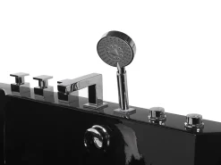 Kylpy- & Poreammeet<Beliani Poreamme Led-Valot Musta 170 X 80 Cm Hawes