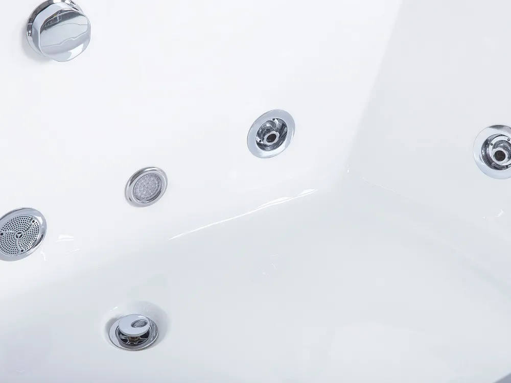 Best Beliani Poreamme Led-Valot Valkoinen 175 X 85 Cm Fuerte