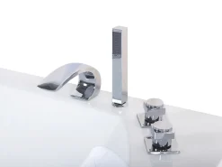 Best Beliani Poreamme Led-Valot Valkoinen 175 X 85 Cm Fuerte