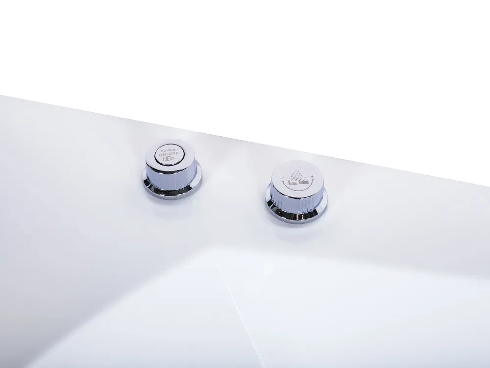 Best Beliani Poreamme Led-Valot Valkoinen 175 X 85 Cm Fuerte