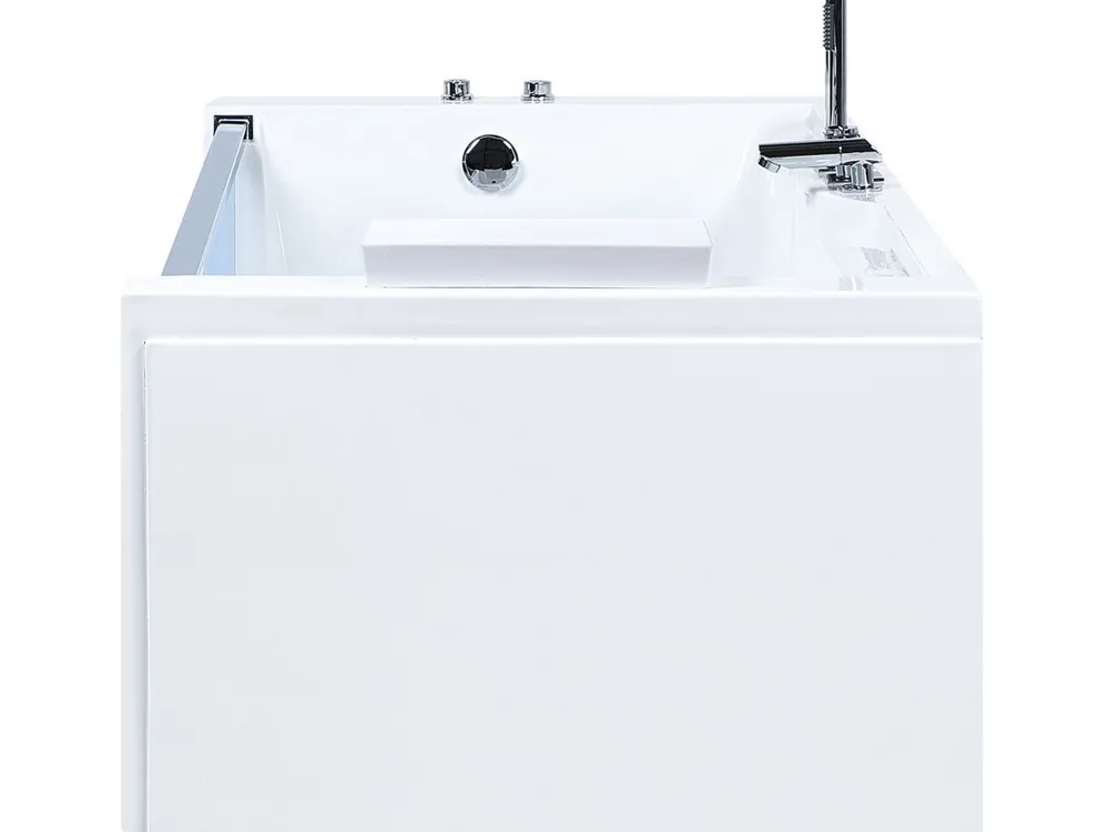 Kylpy- & Poreammeet<Beliani Poreamme Led-Valot Valkoinen 180 X 90 Cm Marquis