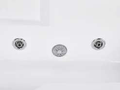 Kylpy- & Poreammeet<Beliani Poreamme Oikeak. Led-Valot Valkoinen 169 X 81 Cm Artemisa