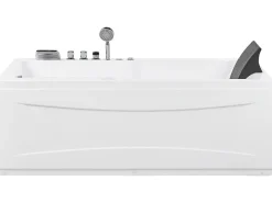 Kylpy- & Poreammeet<Beliani Poreamme Oikeak. Led-Valot Valkoinen 169 X 81 Cm Artemisa