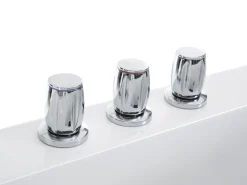 Kylpy- & Poreammeet<Beliani Poreamme Oikeak. Led-Valot Valkoinen 183 X 90 Cm Varadero