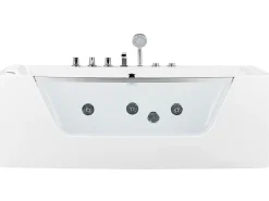 Flash Sale Beliani Poreamme Valkoinen 170 X 85 Cm Barranca