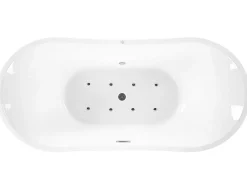 Cheap Beliani Poreamme Vapaasti Seisova Led-Valot Valkoinen 180 X 85 Cm Antigua