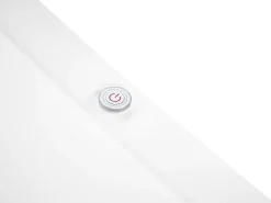 Cheap Beliani Poreamme Vapaasti Seisova Led-Valot Valkoinen 180 X 85 Cm Antigua