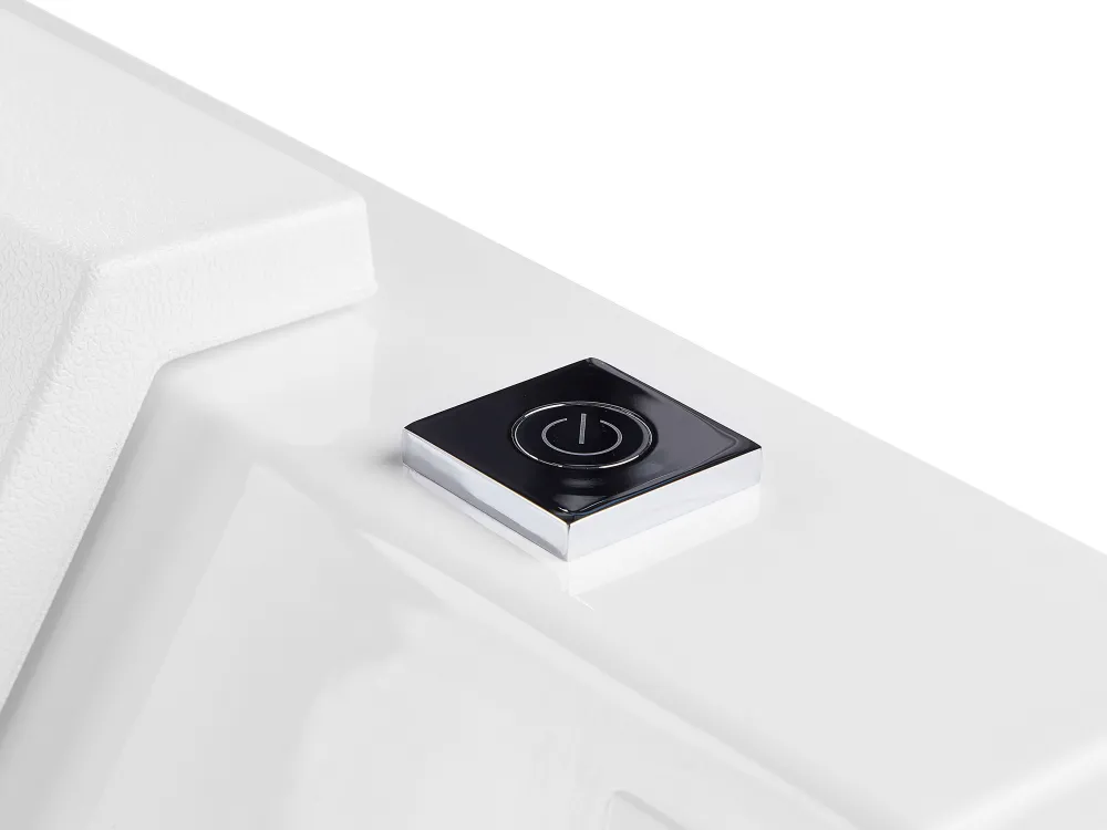 Hot Beliani Poreamme Vapaasti Seisova Valkoinen 170 X 80 Cm Oyon