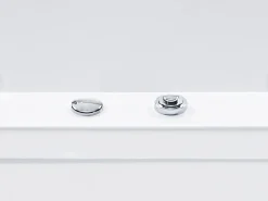 Kylpy- & Poreammeet<Beliani Poreamme Vasenk. Led-Valot Valkoinen 183 X 90 Cm Varadero