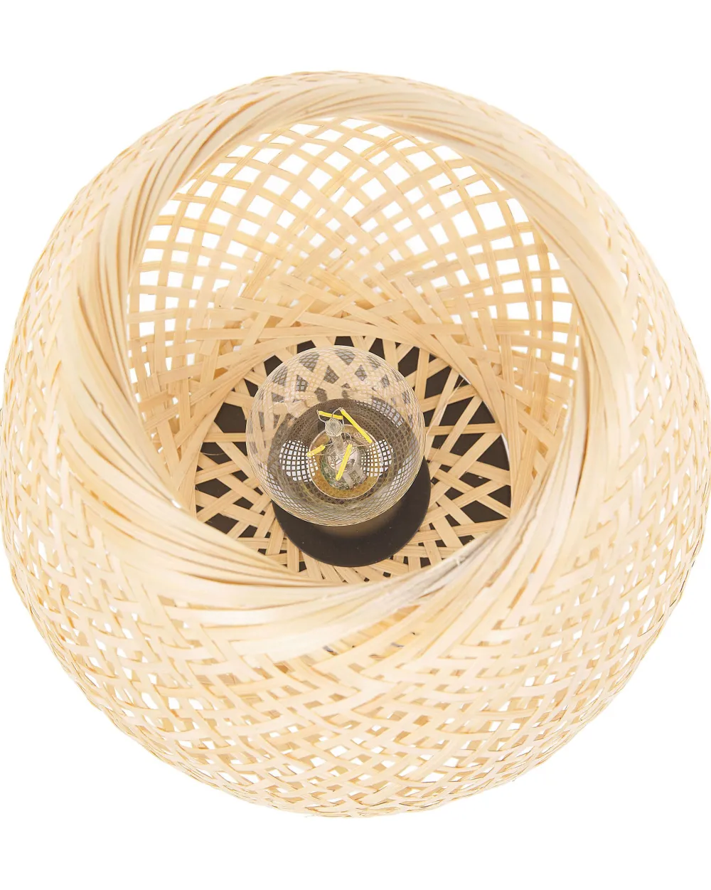 New Beliani Poytavalaisin Bambu Vaalea Puu Bomu