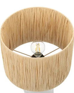 Valaisimet<Beliani Poytavalaisin Keraaminen Valkoinen Jubones