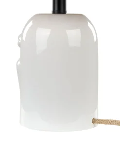 Valaisimet<Beliani Poytavalaisin Keraaminen Valkoinen Jubones