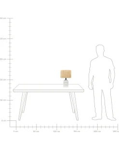 Valaisimet<Beliani Poytavalaisin Keraaminen Valkoinen Jubones