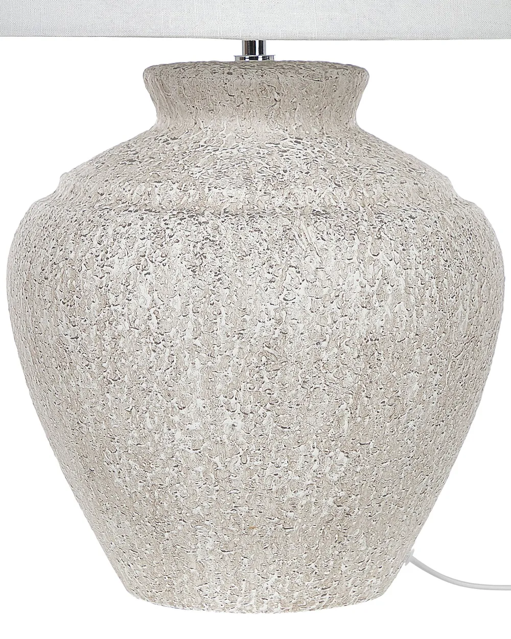 Valaisimet<Beliani Poytavalaisin Keraaminen Kermanvalkoinen Caine