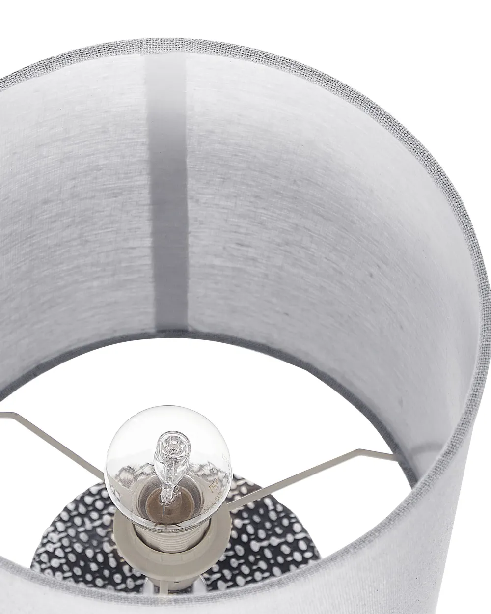 Valaisimet<Beliani Poytavalaisin Keraaminen Harmaa Ider