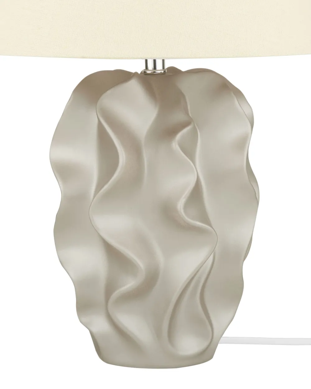 Sale Beliani Poytavalaisin Keraaminen Valkoinen/Kulta Allika