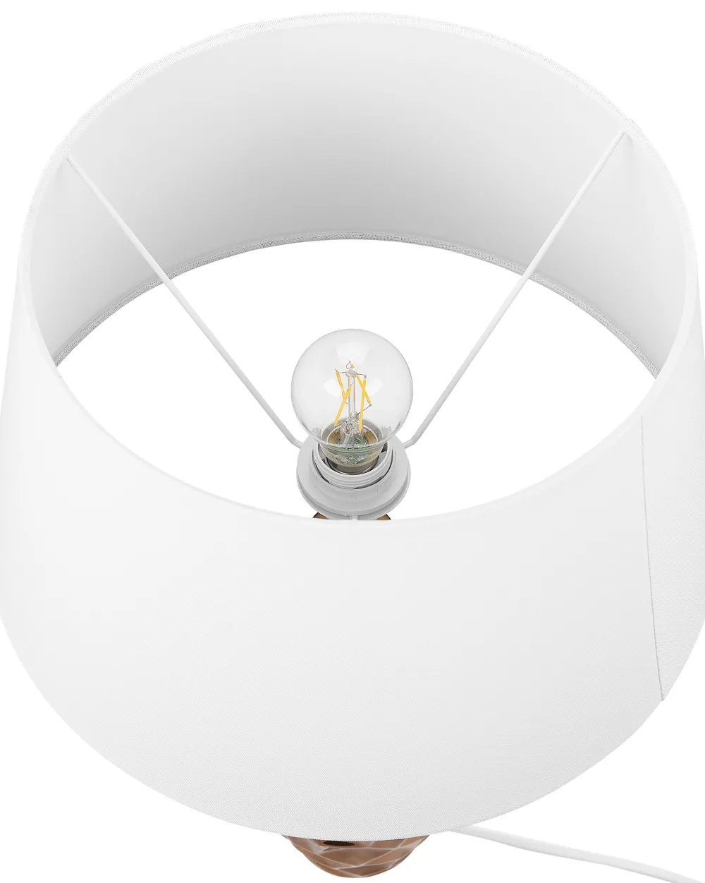 Valaisimet<Beliani Poytavalaisin Keraaminen Kullanruskea Tori