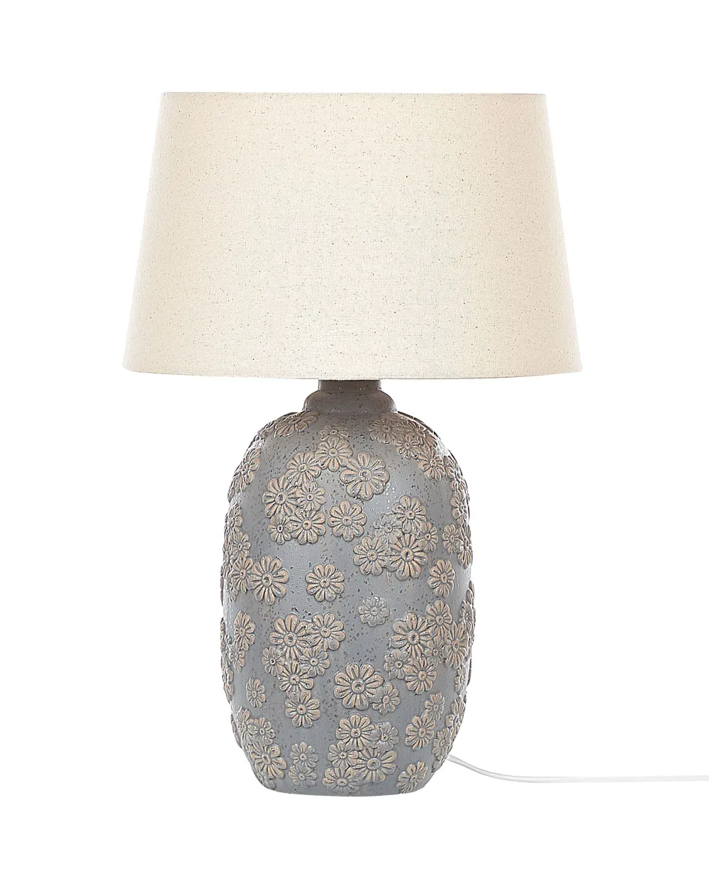 Outlet Beliani Poytavalaisin Keraaminen Harmaa/Beige Ferrey