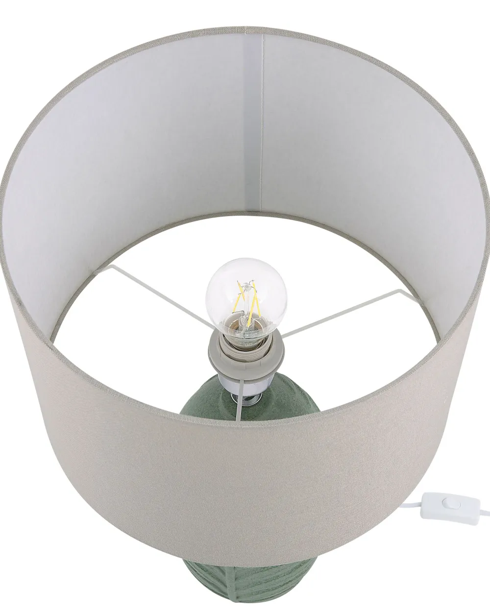 Valaisimet<Beliani Poytavalaisin Keraaminen Vihrea Ohio