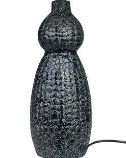 Best Beliani Poytavalaisin Keraaminen Valkoinen/Tummansininen Matina