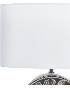 Valaisimet<Beliani Poytavalaisin Keraaminen Hopea Kherlen