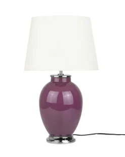 Valaisimet<Beliani Poytavalaisin Keraaminen Purppura Brenta
