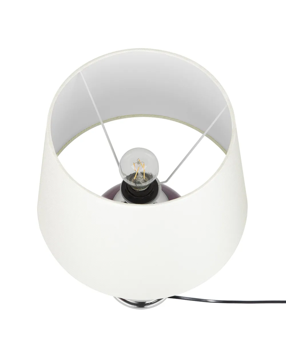 Valaisimet<Beliani Poytavalaisin Keraaminen Purppura Brenta