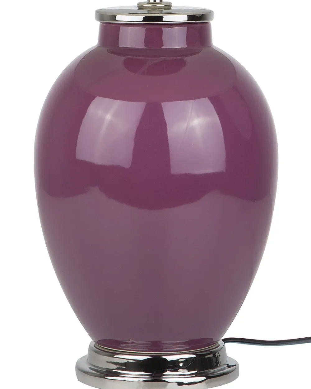 Valaisimet<Beliani Poytavalaisin Keraaminen Purppura Brenta