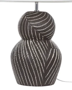 Fashion Beliani Poytavalaisin Keraaminen Musta Guapore