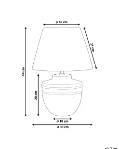 Cheap Beliani Poytavalaisin Keraaminen Beige/Musta Tigre