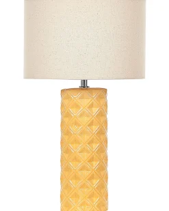 Cheap Beliani Poytavalaisin Keraaminen Keltainen Balonne