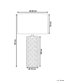 Cheap Beliani Poytavalaisin Keraaminen Keltainen Balonne