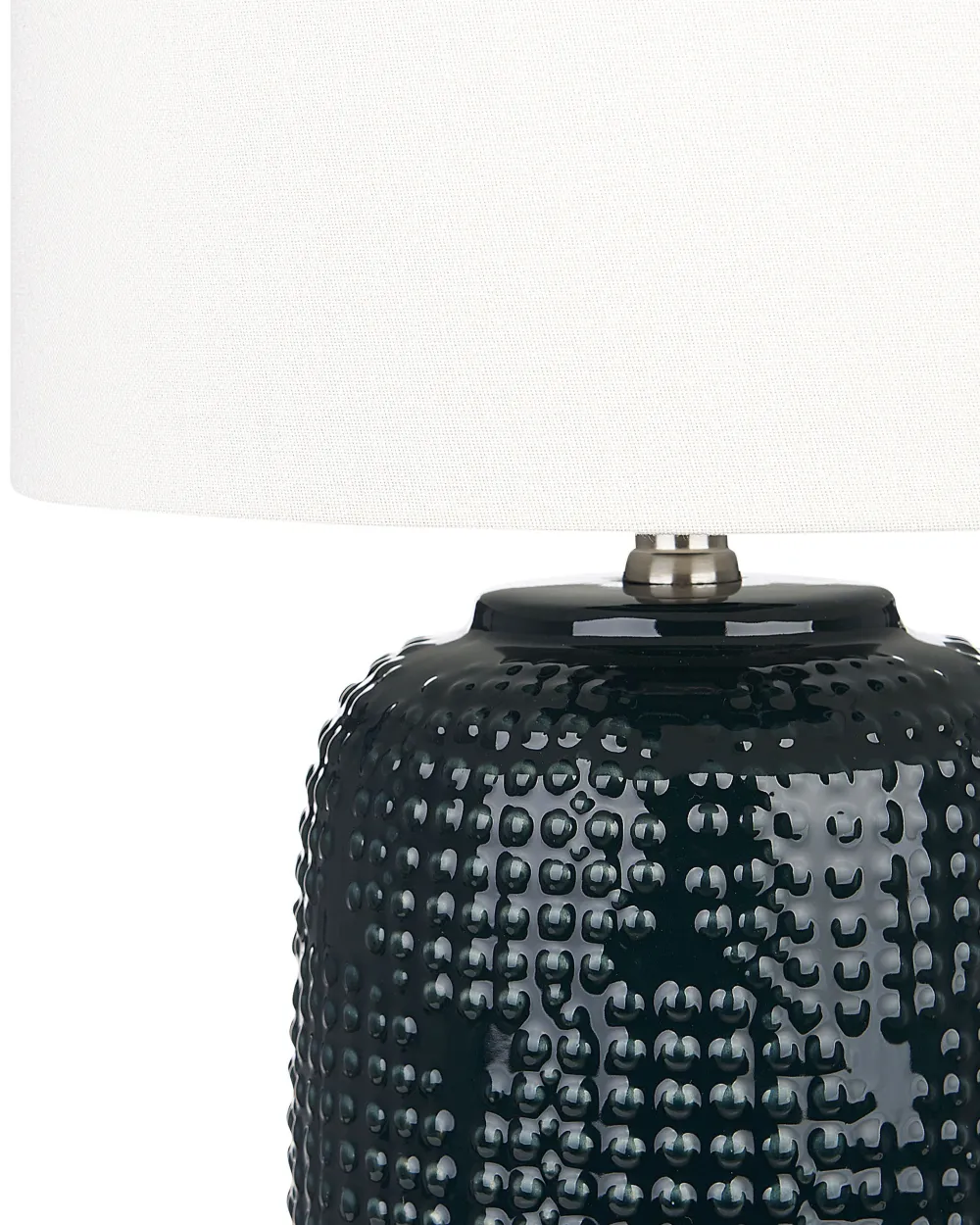 Valaisimet<Beliani Poytavalaisin Keraaminen Tummansininen Mussel