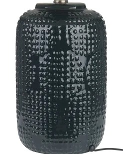 Valaisimet<Beliani Poytavalaisin Keraaminen Tummansininen Mussel