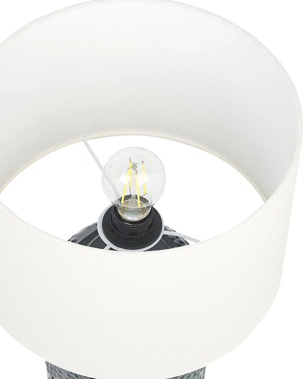 Valaisimet<Beliani Poytavalaisin Keraaminen Tummansininen Mussel