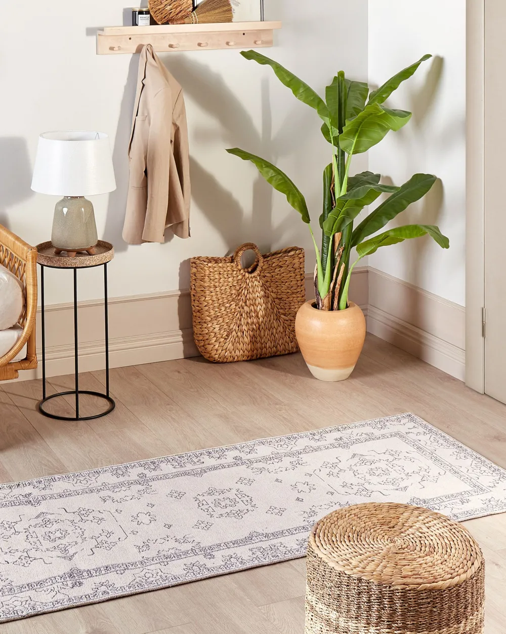 Valaisimet<Beliani Poytavalaisin Keraaminen Harmaa Fajardo