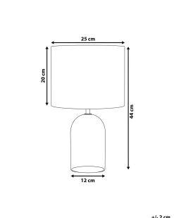 Online Beliani Poytavalaisin Lasi Kirkas/Harmaa Devoll