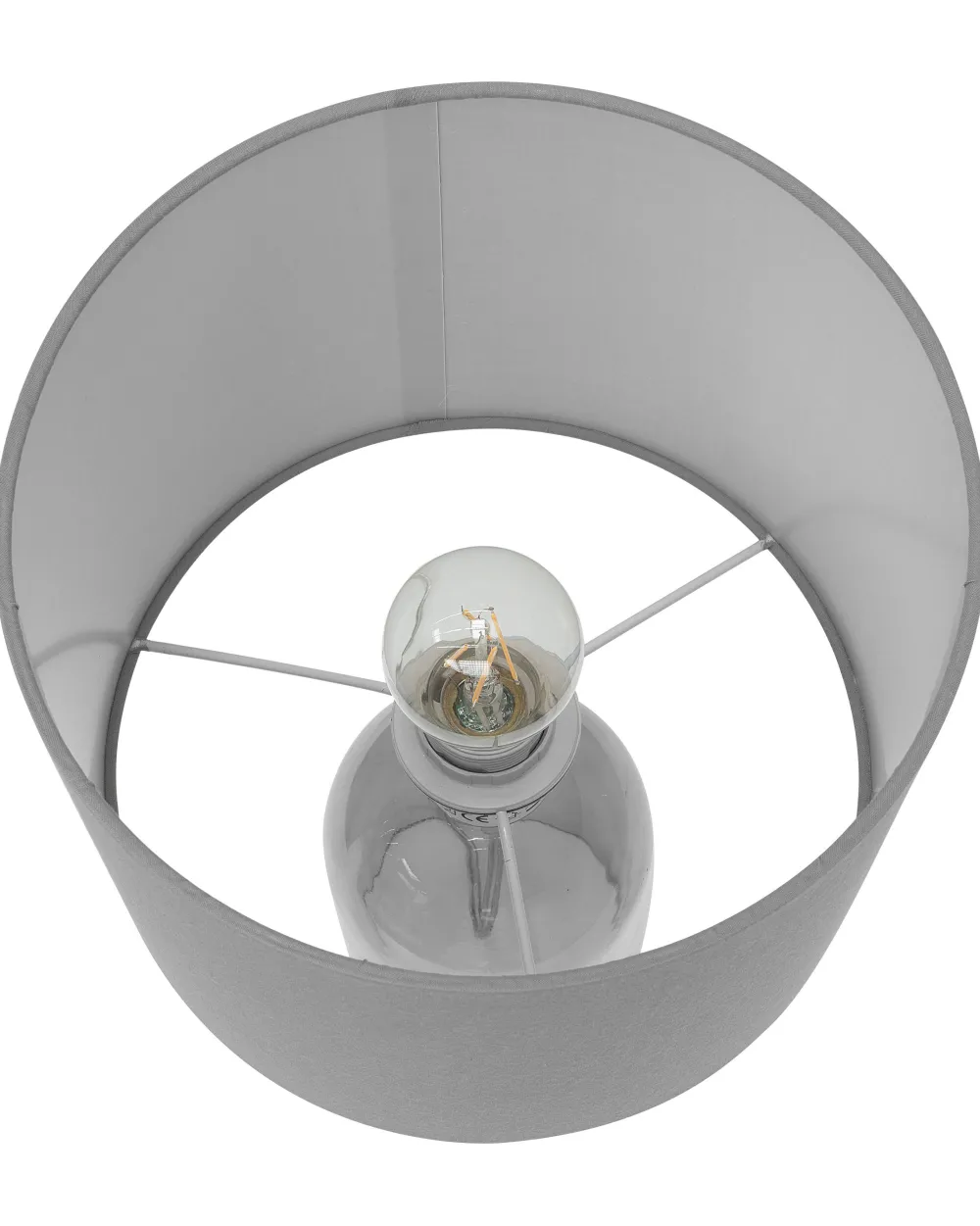 Online Beliani Poytavalaisin Lasi Kirkas/Harmaa Devoll