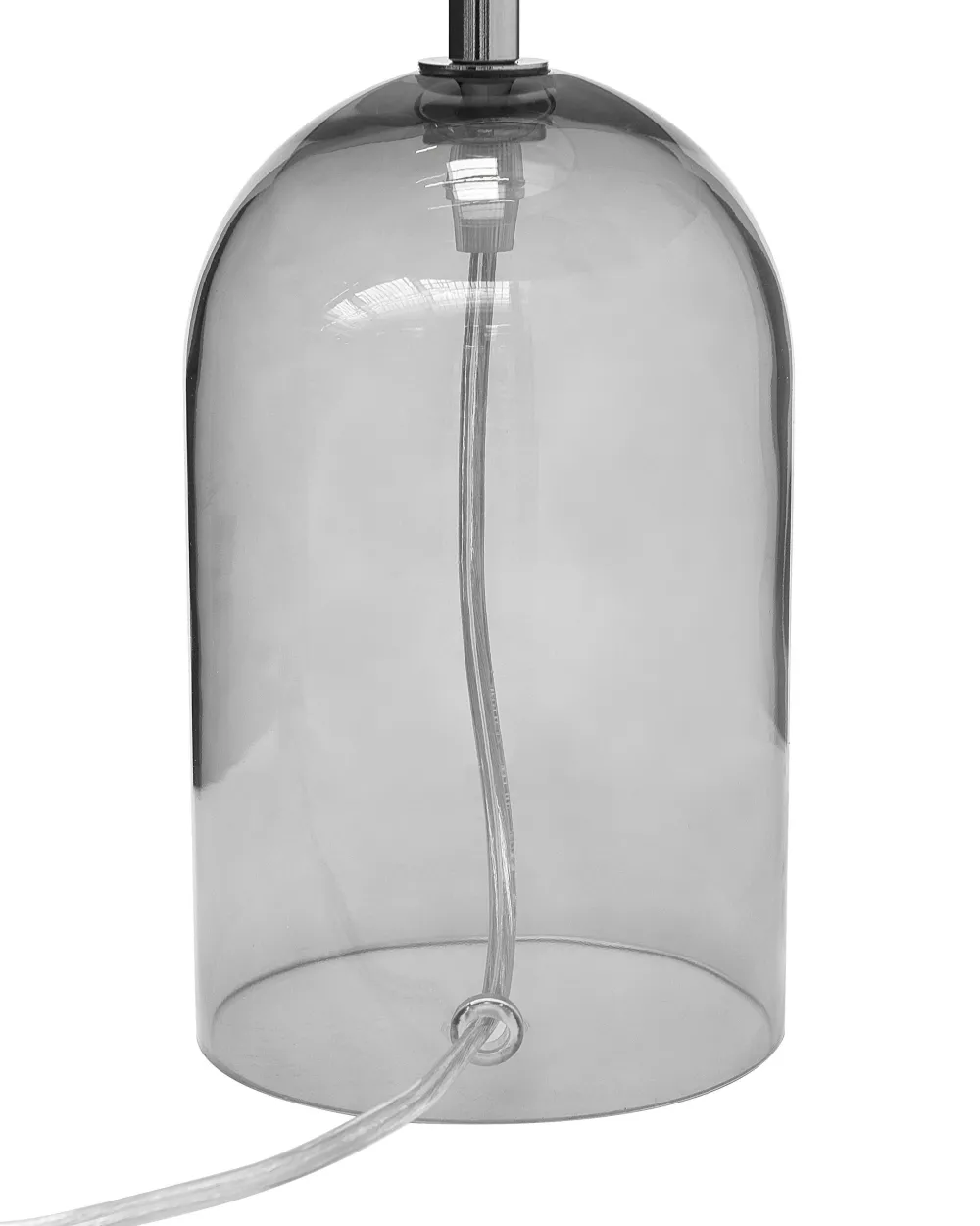 Online Beliani Poytavalaisin Lasi Kirkas/Harmaa Devoll