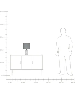 Online Beliani Poytavalaisin Lasi Kirkas/Harmaa Devoll