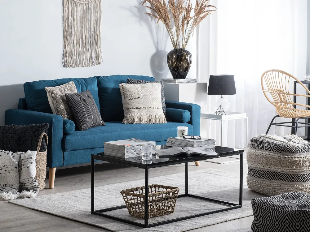 New Beliani Poytavalaisin Lasi Kirkas/Musta Osum