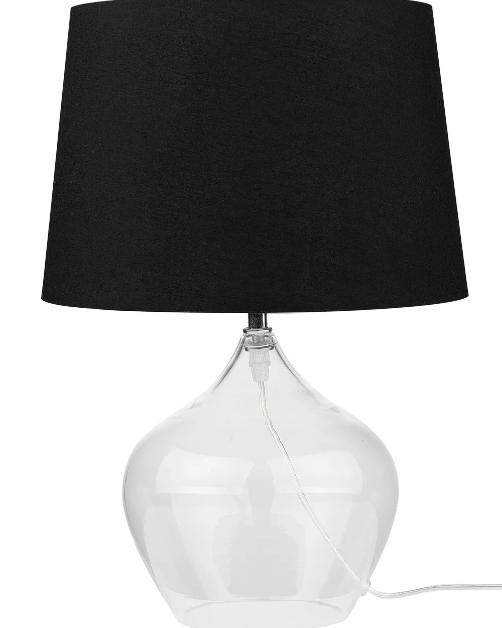 New Beliani Poytavalaisin Lasi Kirkas/Musta Osum